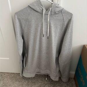 lululemon athletica Light Gray Hoodie